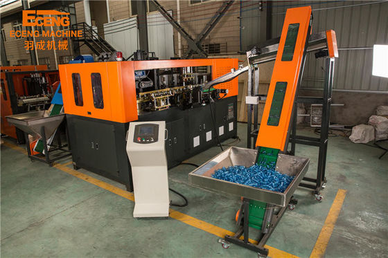 6000bph 4 Cavity PET Blowing Machine SMC PET เครื่องเป่าขวดพลาสติก