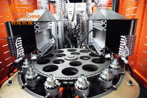 2L เครื่องพิมพ์เปลือกกระชับ PET 6 ขุม 6000 PCS / HR