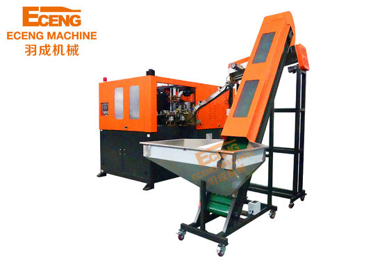 เครื่องเป่าขวดพลาสติกเดิมพันอัตโนมัติเต็มรูปแบบ 3000BPH 2cavity Eceng Q3000