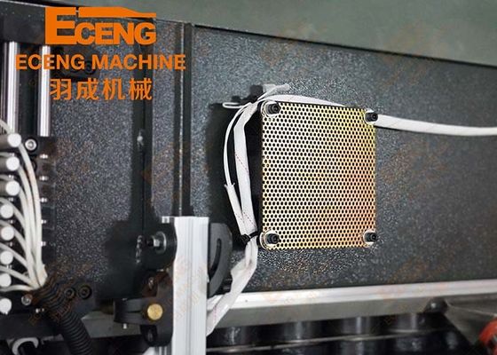 4 เครื่องเป่ากระป๋องกระป๋องกระเป๋าสัตว์เลี้ยงแบบกระชับเต็มอัตโนมัติ 380V 50HZ 3.3*1.6*1.9m