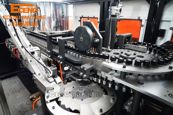 เครื่องเป่าขวดไฟฟ้าเต็มรูปแบบ 12000BPH ความเร็วสูงพร้อมประสิทธิภาพที่เชื่อถือได้