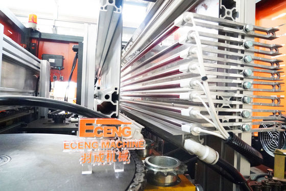 เครื่องเป่าขวดน้ําแร่ PET ความปลอดภัย YCQ 2L-2 2cavity 2000BPH