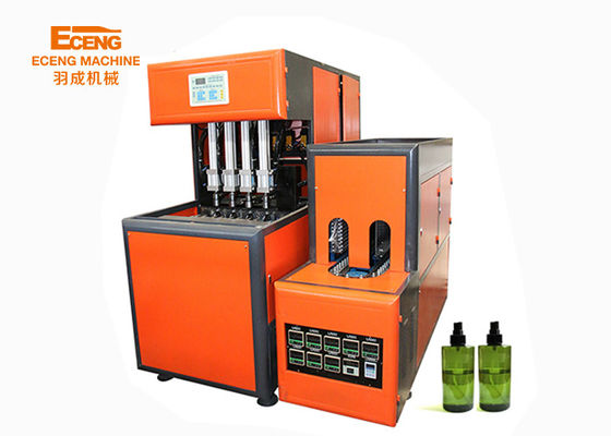 CE ISO Semi Auto PET กระป๋องกระชับเครื่องเป่า 300KG YC-2L-4 2600-2800BPH