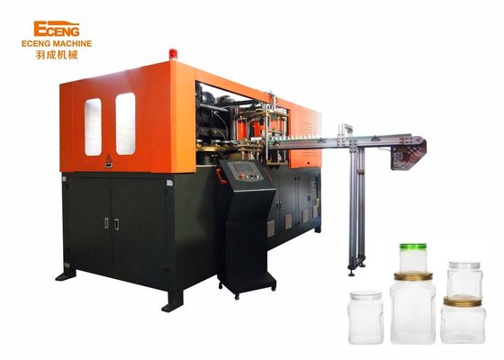 เครื่องเป่าขวดสัตว์เลี้ยงกล่องคอกกว้าง อัตโนมัติ 2 ห้อง 5L 1300BPH