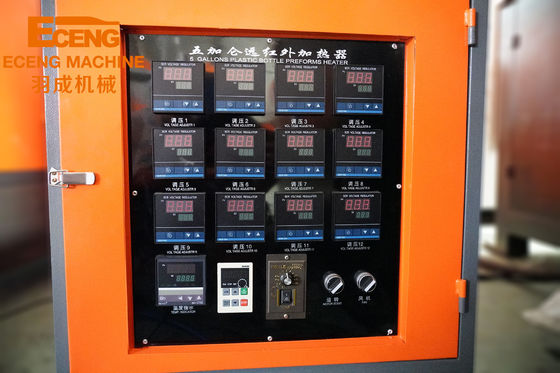 เครื่องเป่าขวดสัตว์เลี้ยงแบบครึ่งอัตโนมัติ สําหรับ 20 ลิตร 5 แกลลอน