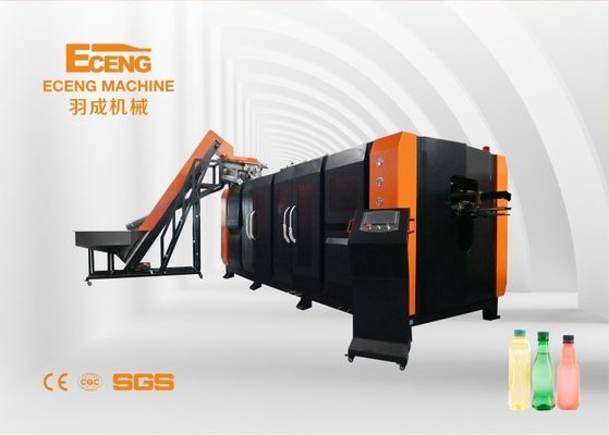 เครื่องเป่าขวดพลาสติกอัตโนมัติ ISO 6 Cavity เครื่องเป่าขวดพลาสติกยืด 2 ลิตร