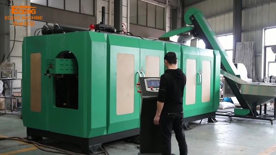 10000bph Eceng K6 ขวดน้ำเครื่องเป่าขวดพลาสติกอัตโนมัติไฟฟ้าอย่างเต็มที่