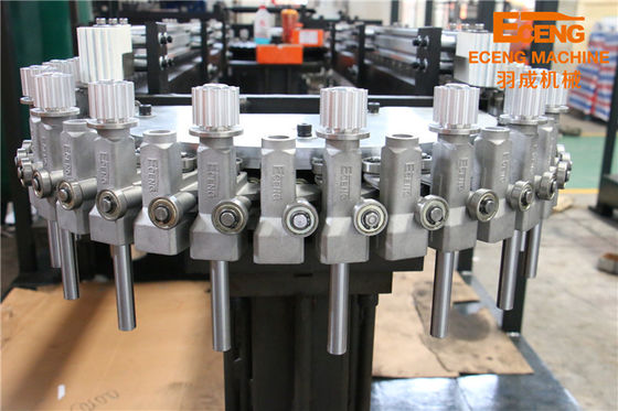 เครื่องเป่าขวด Eceng 5 แกลลอน PLC ควบคุมการผลิตขวด PET