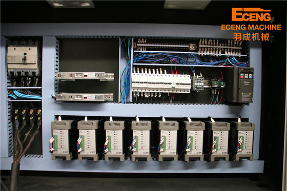 เครื่องเป่าขวด PET Preform แบบกลม Eceng DELTA PLC Contorl Bottle ปาก Dia 30mm