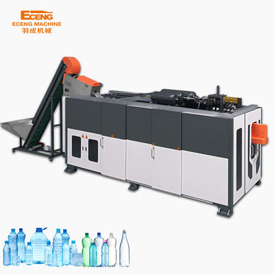 เครื่องเป่าขวด PET แบบกลมอัตโนมัติขนาด 1L-2L 6100kg