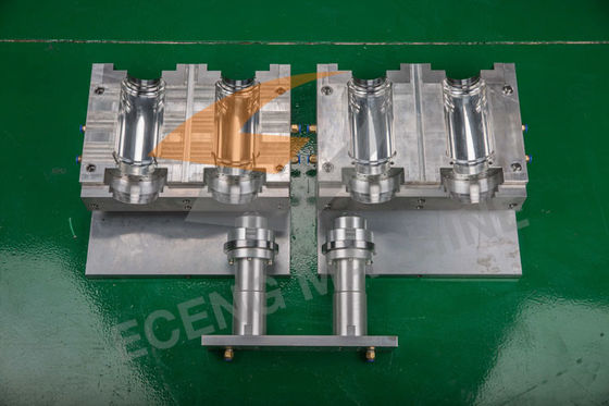 เครื่องเป่าขวด PET แบบอัตโนมัติควบคุมด้วย PLC 2.25*1.6*1.7m