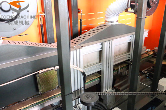 เครื่องเป่า PET พลาสติก 4 ช่อง 6000 Bph PLC Control