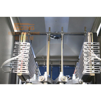SMC 4 Cavity PET เครื่องเป่าขวดพลาสติก XINJIE PLC Control