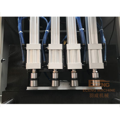 SMC 4 Cavity PET เครื่องเป่าขวดพลาสติก XINJIE PLC Control