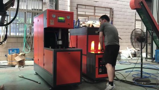 เครื่องเป่าขวดกึ่งอัตโนมัติ 1 ช่อง 5000ml PET Preform Blowing