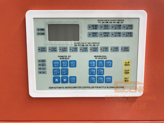 เครื่องเป่าขวดกึ่งอัตโนมัติ 1 ช่อง 5000ml PET Preform Blowing