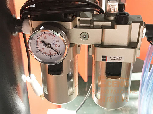 เครื่องเป่าขวดกึ่งอัตโนมัติขนาด 16KW 200ml 500ml 1 ลิตร Blow Molding