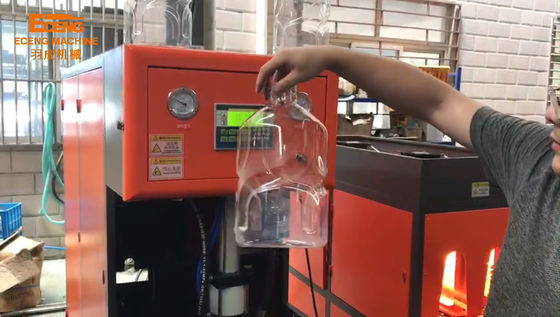 Eceng เครื่องเป่าขวดกึ่งอัตโนมัติ 3 เฟสขวดโยเกิร์ต 5l Blow Molding