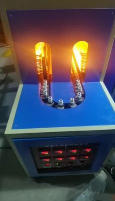 350ml 500ml 750ml เครื่องเป่าขวดพลาสติกขนาดเล็ก 380V 3PHASE